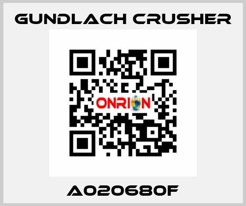 A020680F Gundlach Crusher