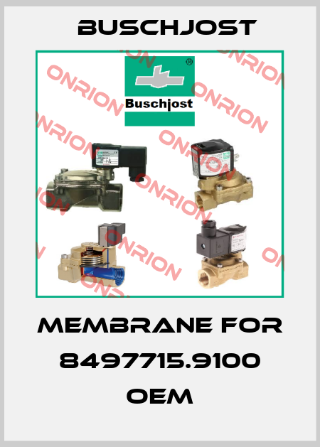 Membrane for 8497715.9100 oem Buschjost