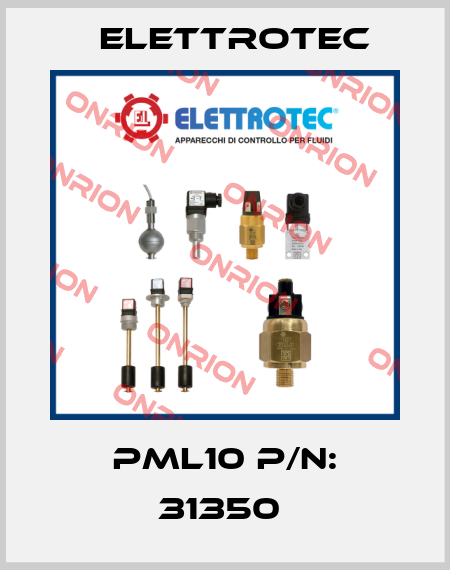 PML10 P/N: 31350  Elettrotec