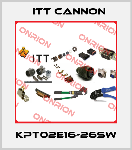 KPT02E16-26SW Itt Cannon