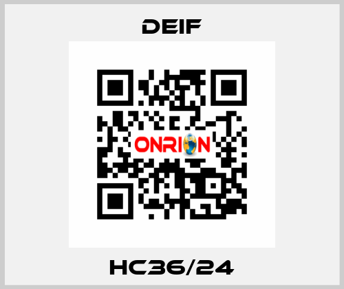 HC36/24 Deif