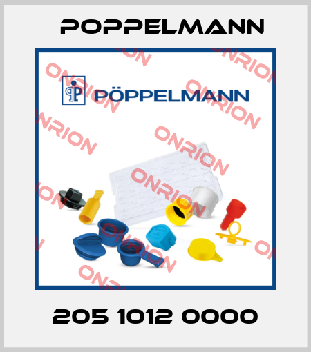 205 1012 0000 Poppelmann