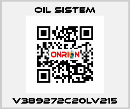 V389272C20LV215 Oil Sistem