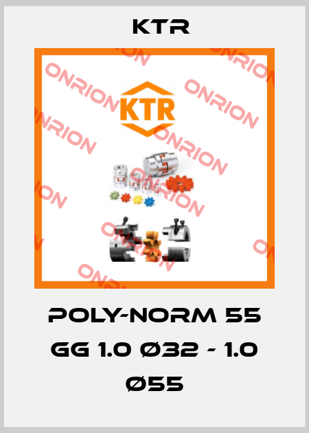 POLY-NORM 55 GG 1.0 Ø32 - 1.0 Ø55 KTR
