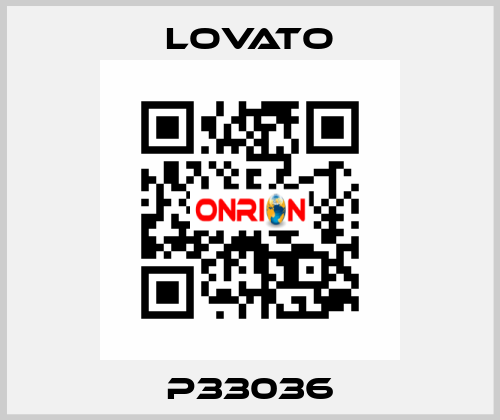 P33036 Lovato