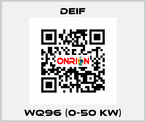 WQ96 (0-50 kW) Deif