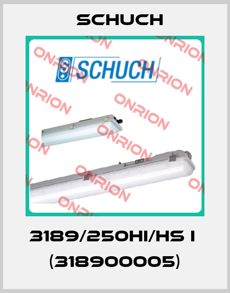 3189/250HI/HS i  (318900005) Schuch