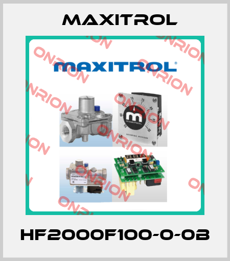 HF2000F100-0-0B Maxitrol