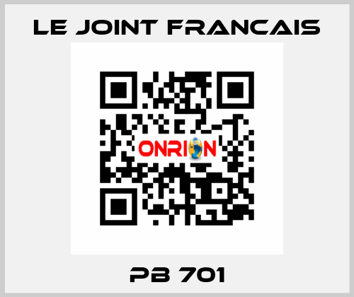 PB 701 LE JOINT FRANCAIS