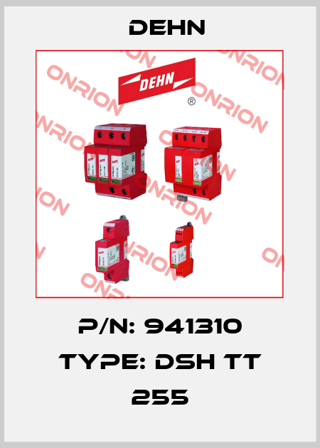 P/N: 941310 Type: DSH TT 255 Dehn
