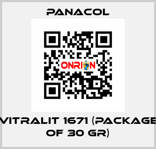 Vitralit 1671 (package of 30 gr) Panacol