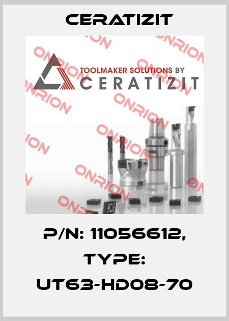 P/N: 11056612, Type: UT63-HD08-70 Ceratizit