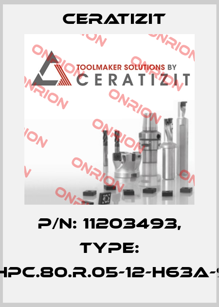 P/N: 11203493, Type: MHPC.80.R.05-12-H63A-90 Ceratizit
