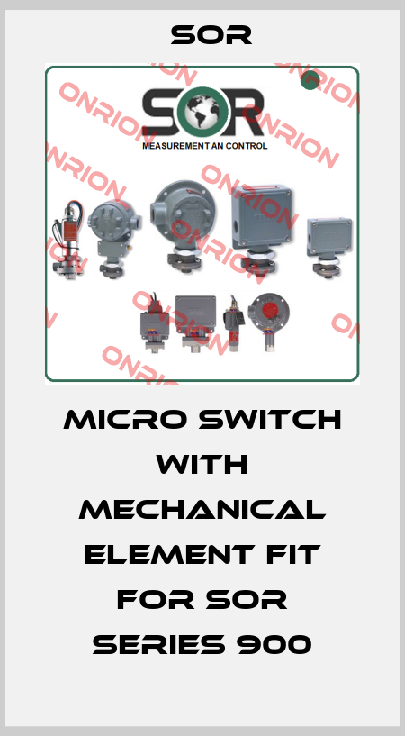 Micro switch with mechanical element fit for SOR series 900 Sor