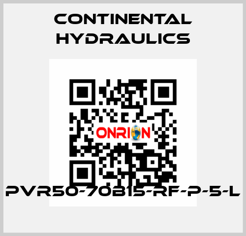 PVR50-70B15-RF-P-5-L Continental Hydraulics