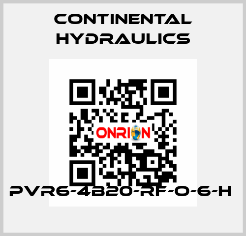 PVR6-4B20-RF-O-6-H  Continental Hydraulics