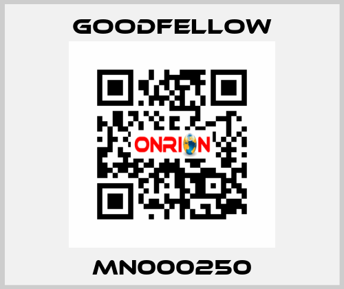 MN000250 Goodfellow