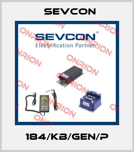 184/KB/GEN/P Sevcon