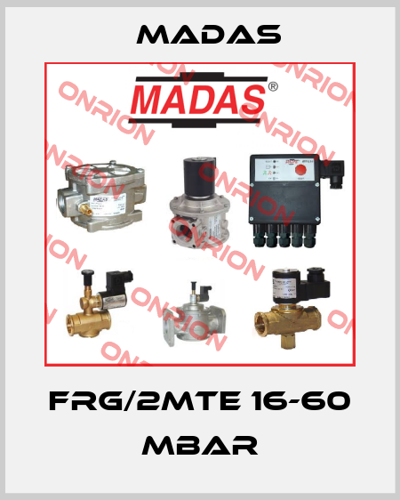 FRG/2MTE 16-60 mbar Madas