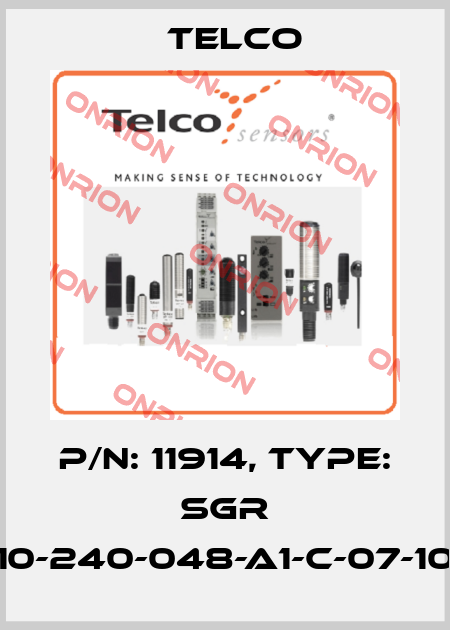 p/n: 11914, Type: SGR 10-240-048-A1-C-07-10 Telco