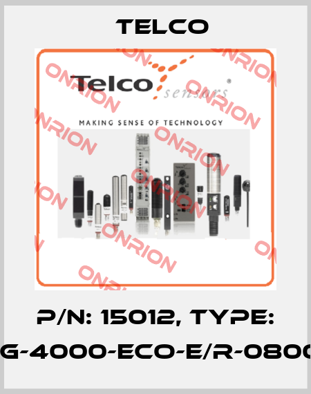 p/n: 15012, Type: SULG-4000-ECO-E/R-0800-03 Telco