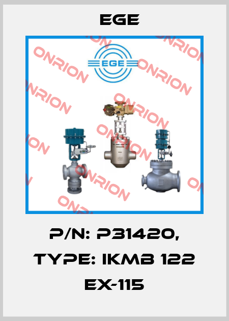 p/n: P31420, Type: IKMb 122 Ex-115 Ege