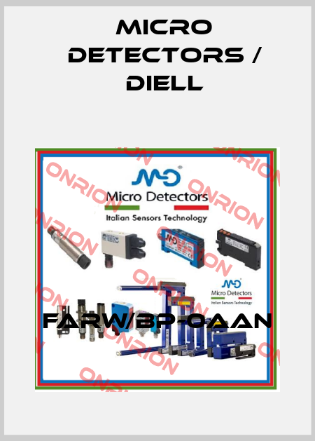 FARW/BP-0AAN Micro Detectors / Diell