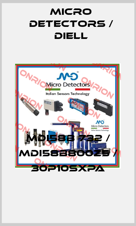 MDI58B 732 / MDI58B800Z5 / 30P10SXPA
 Micro Detectors / Diell