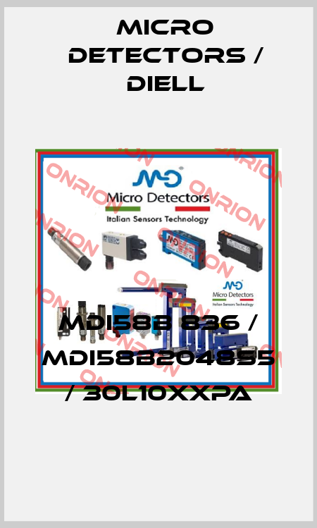 MDI58B 836 / MDI58B2048S5 / 30L10XXPA
 Micro Detectors / Diell