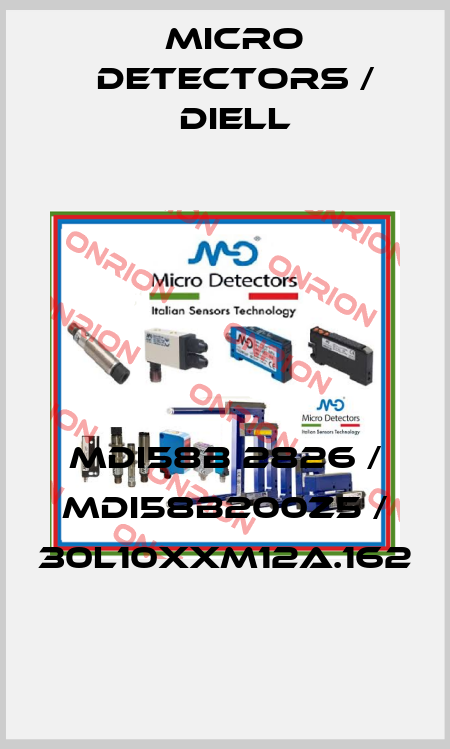 MDI58B 2826 / MDI58B200Z5 / 30L10XXM12A.162
 Micro Detectors / Diell