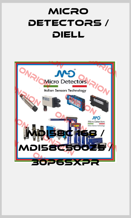MDI58C 168 / MDI58C500Z5 / 30P6SXPR
 Micro Detectors / Diell