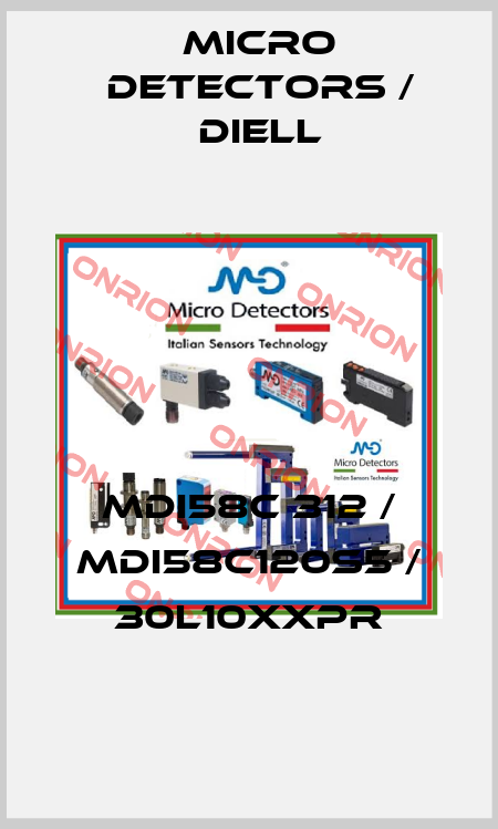 MDI58C 312 / MDI58C120S5 / 30L10XXPR
 Micro Detectors / Diell