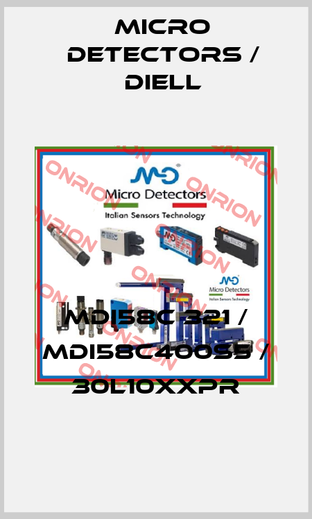 MDI58C 321 / MDI58C400S5 / 30L10XXPR
 Micro Detectors / Diell