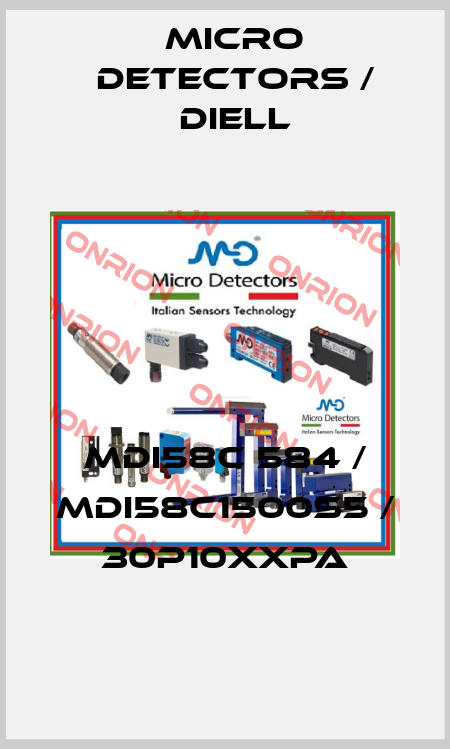 MDI58C 584 / MDI58C1500S5 / 30P10XXPA
 Micro Detectors / Diell