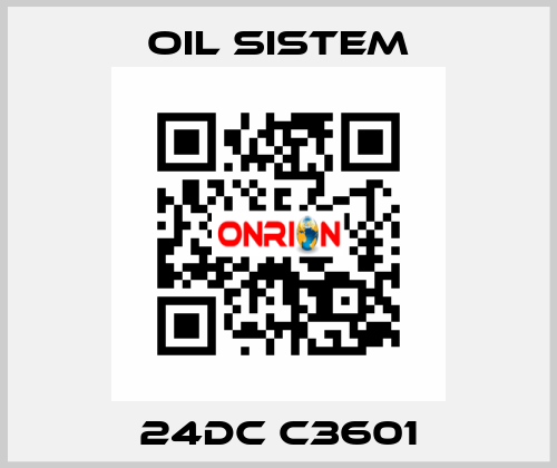 24DC C3601 Oil Sistem