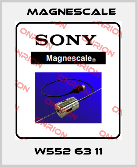 W552 63 11 Magnescale