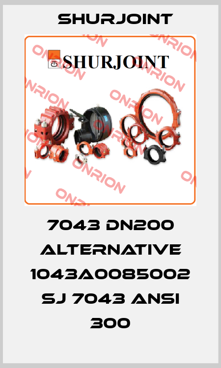 7043 DN200 alternative 1043A0085002 SJ 7043 ANSI 300 Shurjoint