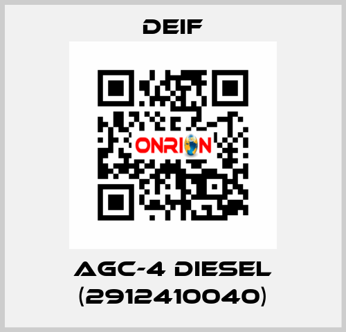 AGC-4 Diesel (2912410040) Deif