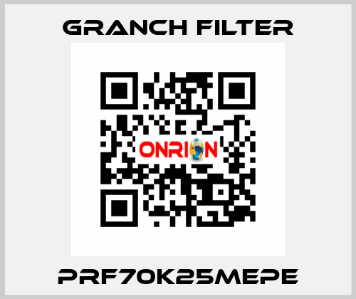 PRF70K25MEPE GRANCH FILTER