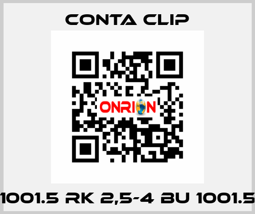 1001.5 RK 2,5-4 BU 1001.5 Conta Clip