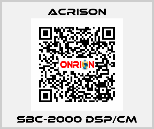 SBC-2000 DSP/CM ACRISON