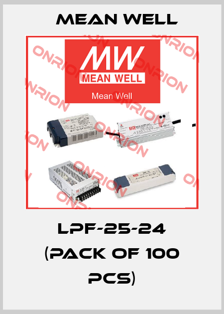 LPF-25-24 (pack of 100 pcs) Mean Well