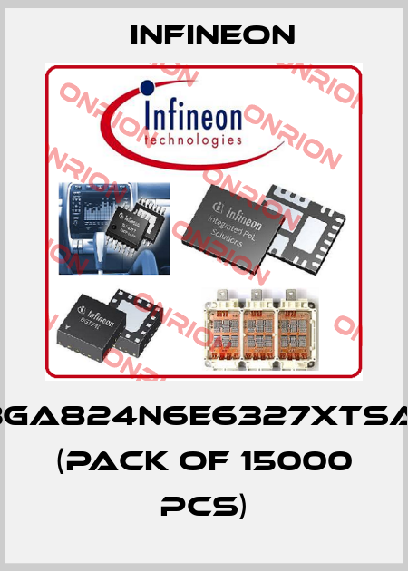 BGA824N6E6327XTSA1 (pack of 15000 pcs) Infineon