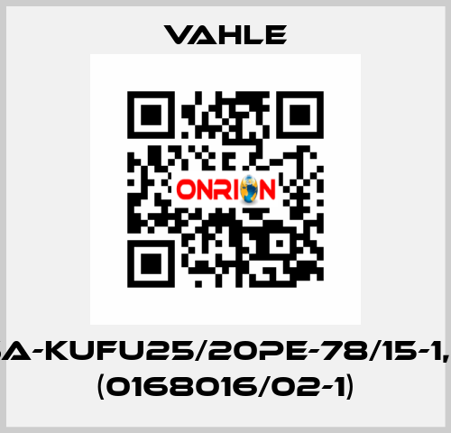 SA-KUFU25/20PE-78/15-1,0 (0168016/02-1) Vahle