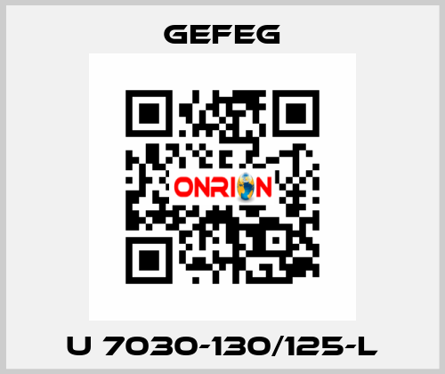 U 7030-130/125-L Gefeg