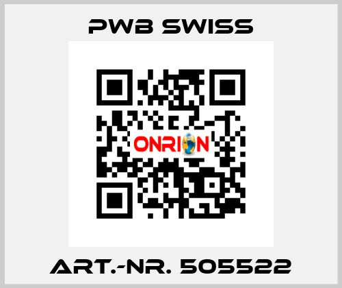 Art.-Nr. 505522 PWB Swiss