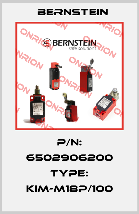 P/N: 6502906200 Type: KIM-M18P/100 Bernstein