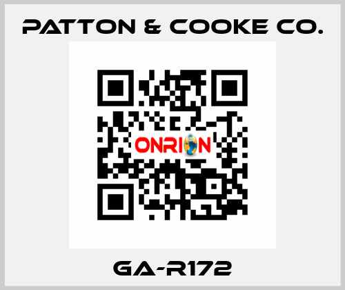 GA-R172 Patton & Cooke Co.