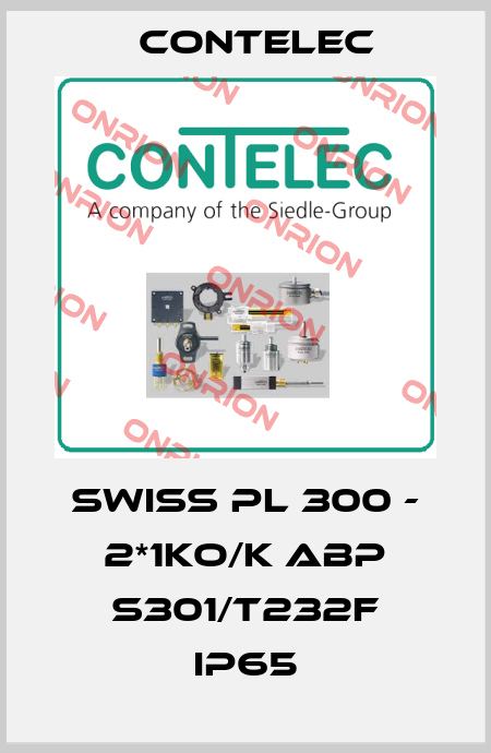 swiss PL 300 - 2*1KO/K ABP S301/T232F IP65 Contelec