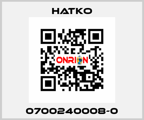 0700240008-0 Hatko